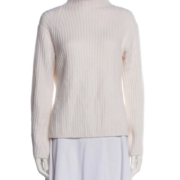 Vince Women's Wool Mock Neck Sweater - Picture 1 of 7